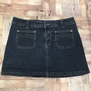 Calvin Klein Jeans, denim mini skirt